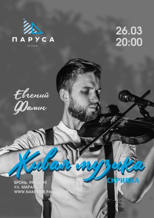 ​​Живая музыка - скрипка.