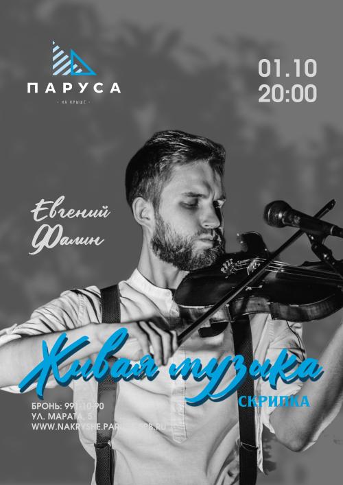 ​​Живая музыка - скрипка - Евгений Фалин.